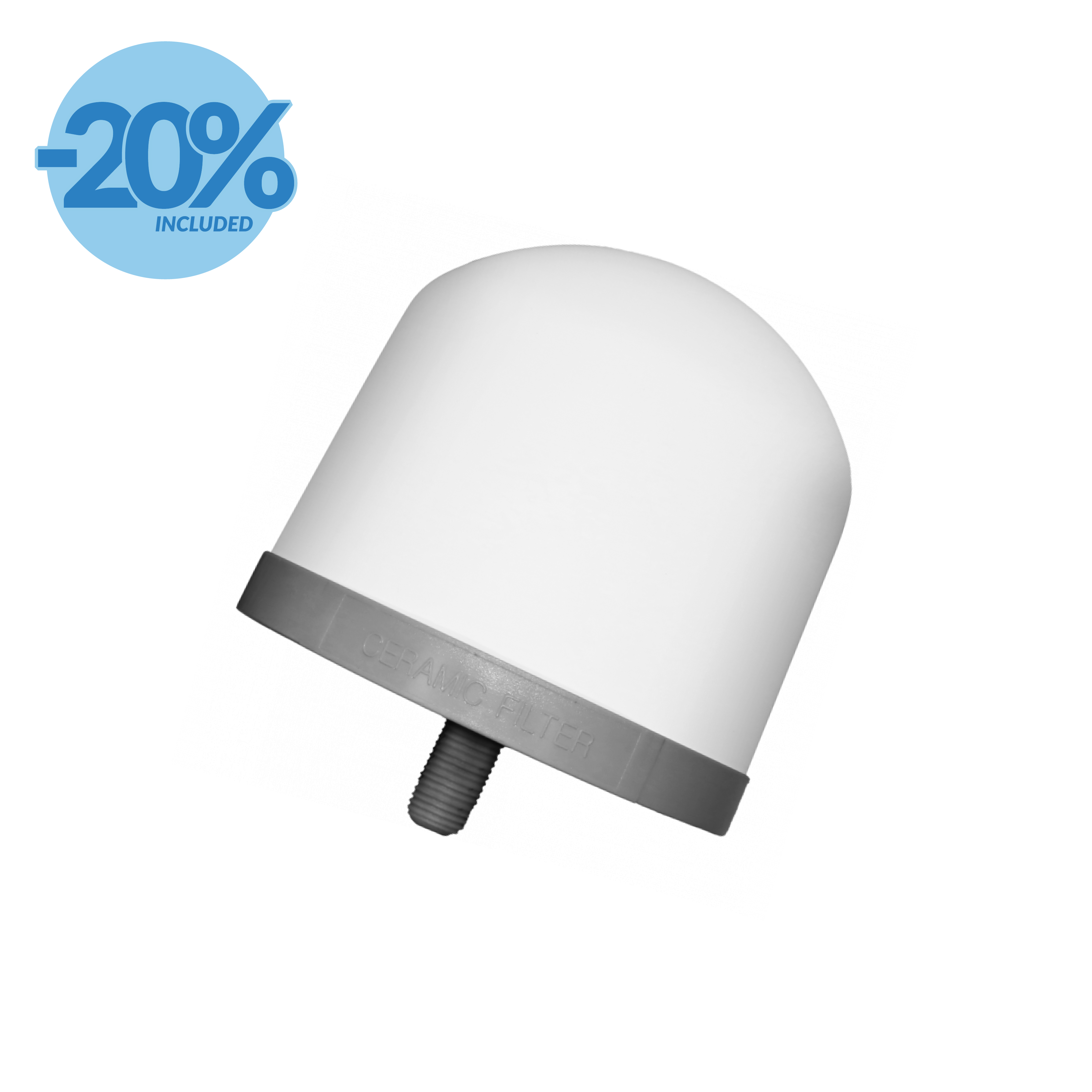 PiMag® Aqua Pour Ceramic Pre-Filter | 20% Off Included